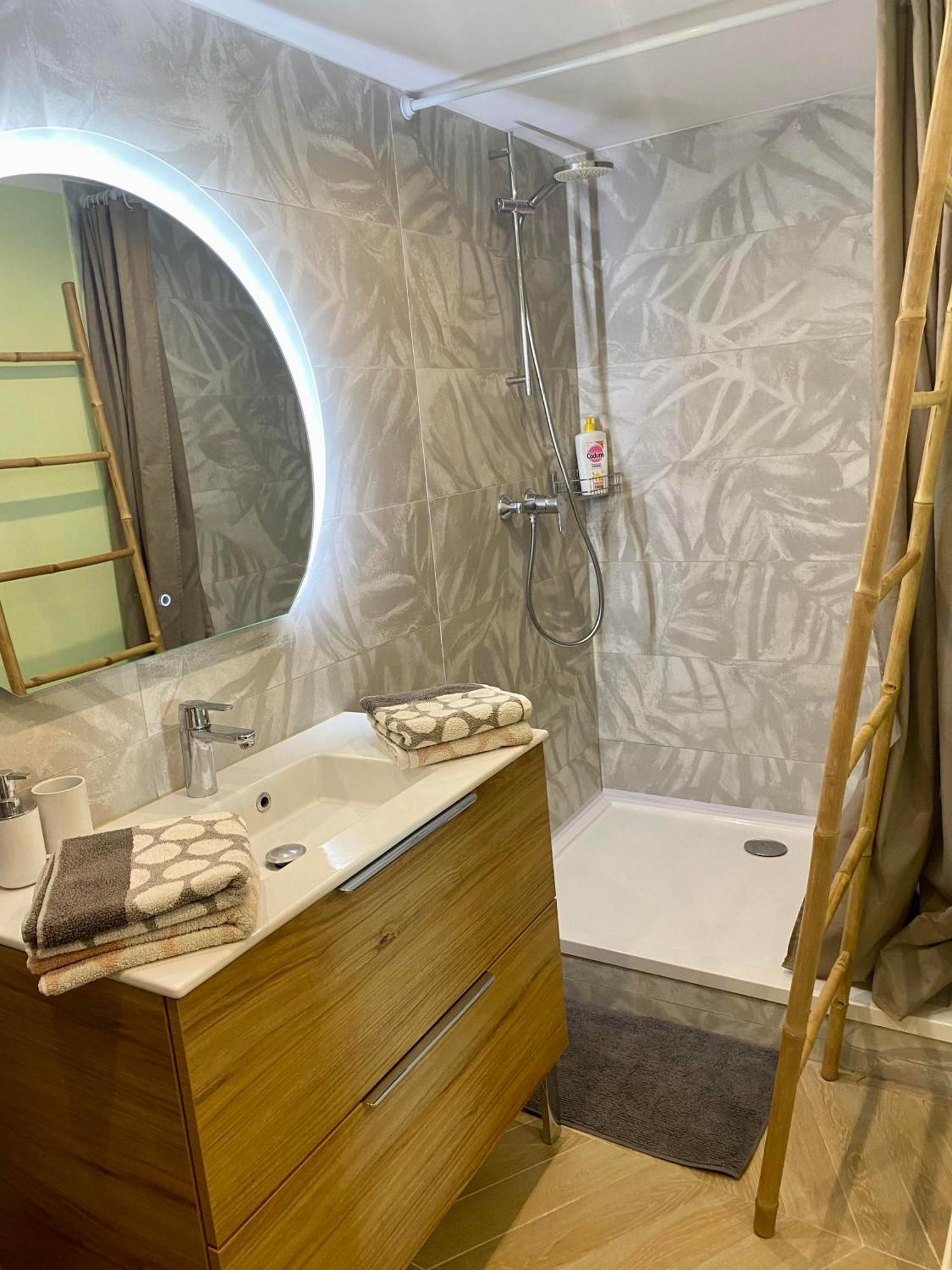 Spacieux Duplex, Vue Mer Et Belle Terrasse イエール エクステリア 写真