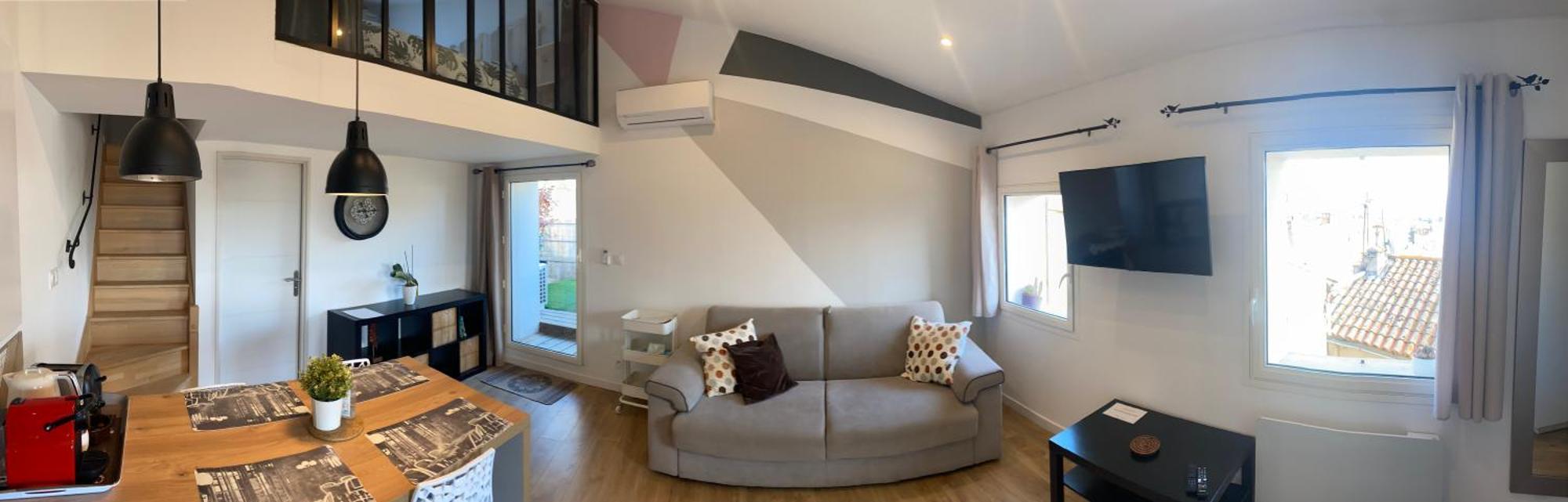 Spacieux Duplex, Vue Mer Et Belle Terrasse イエール エクステリア 写真