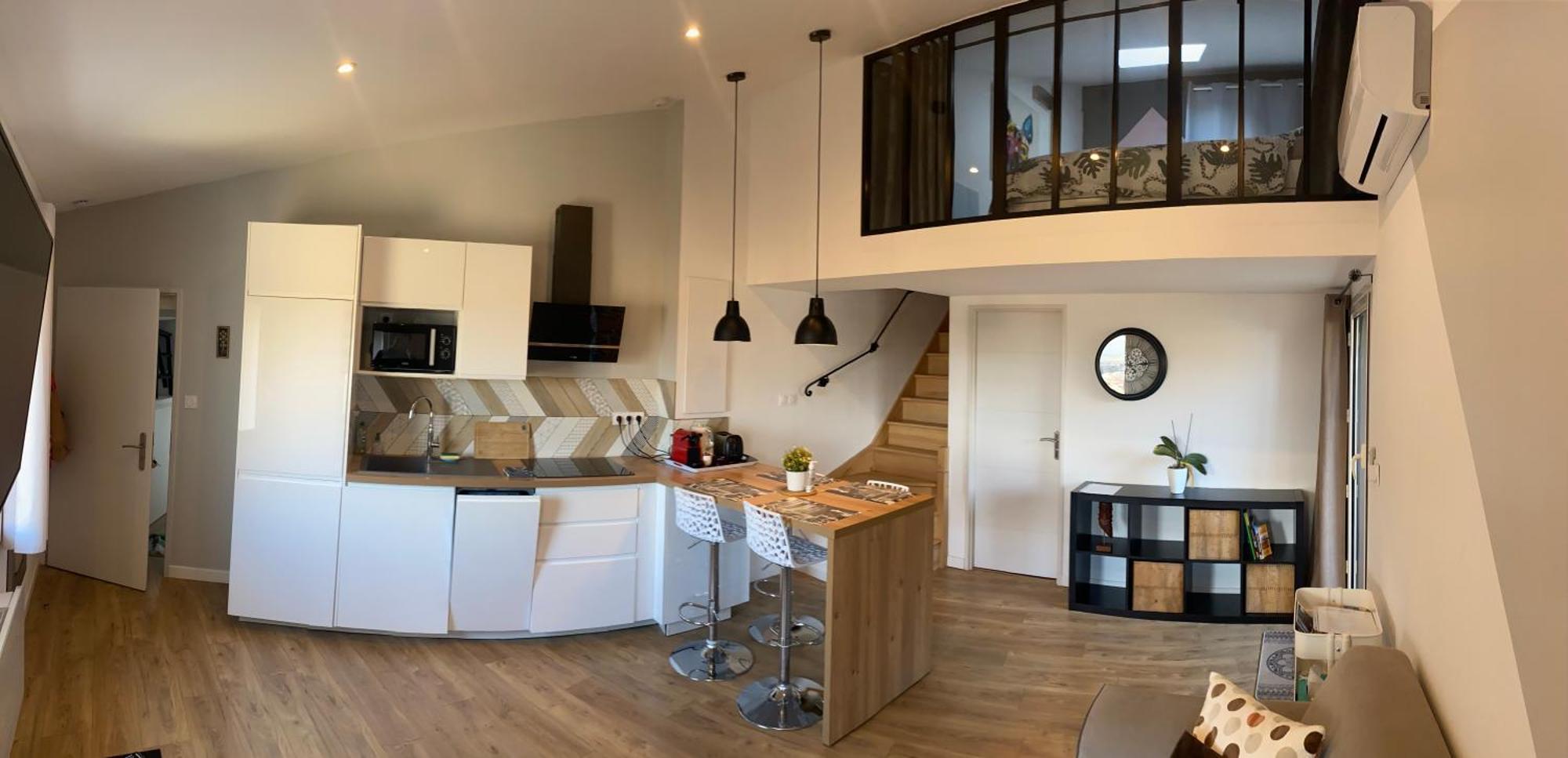 Spacieux Duplex, Vue Mer Et Belle Terrasse イエール エクステリア 写真